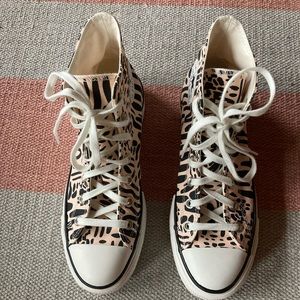 Converse platform high tops